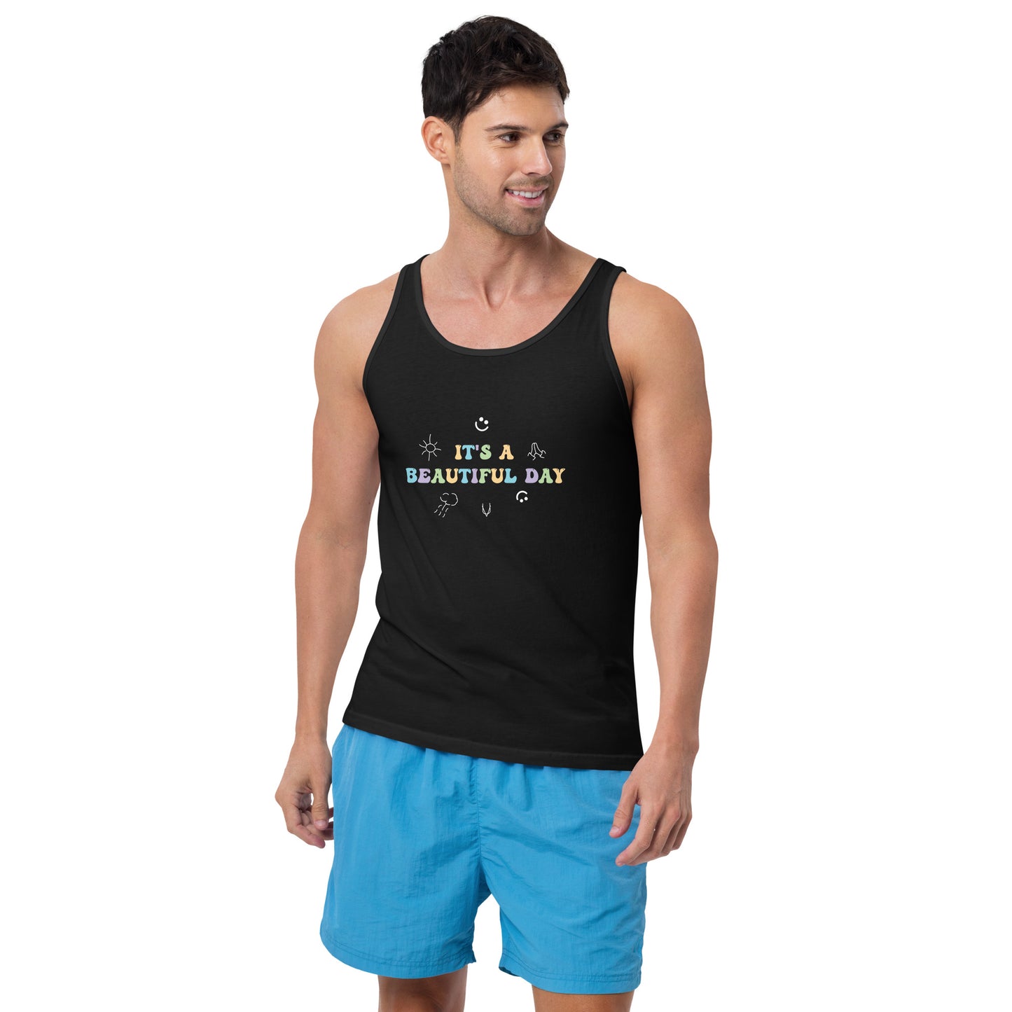 "It's A Beautiful Day" Unisex Tank Top