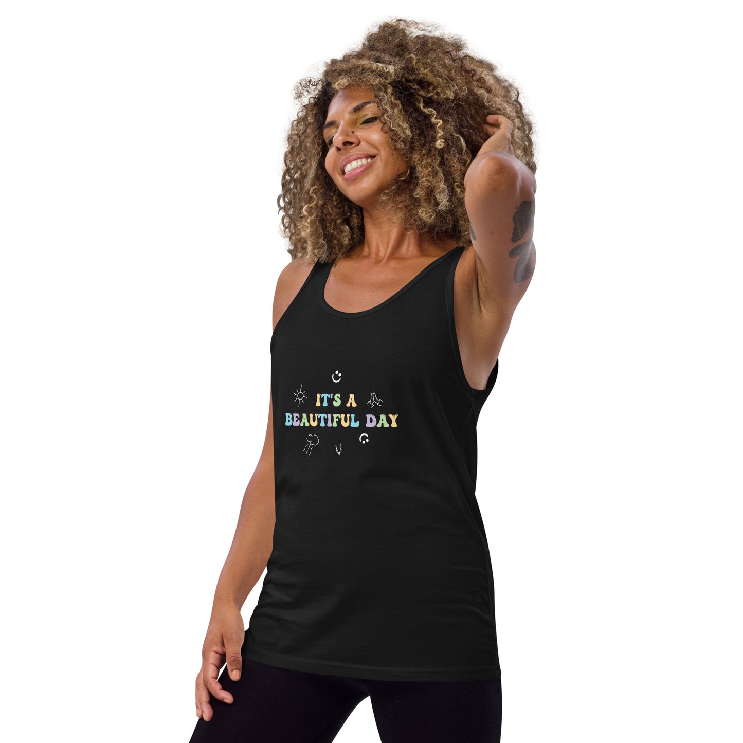 "It's A Beautiful Day" Unisex Tank Top