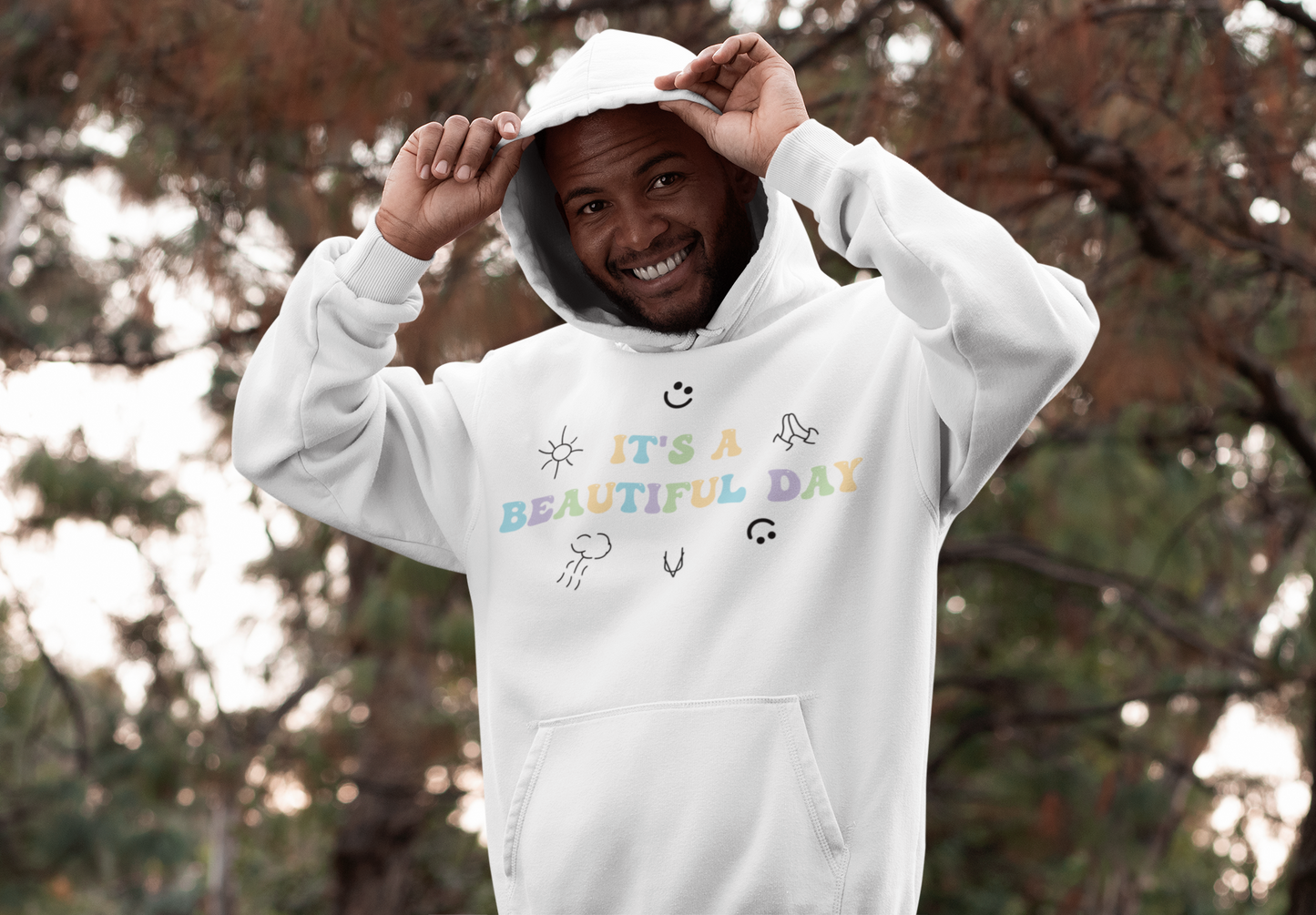 "It's A Beautiful Day" Unisex Hoodie