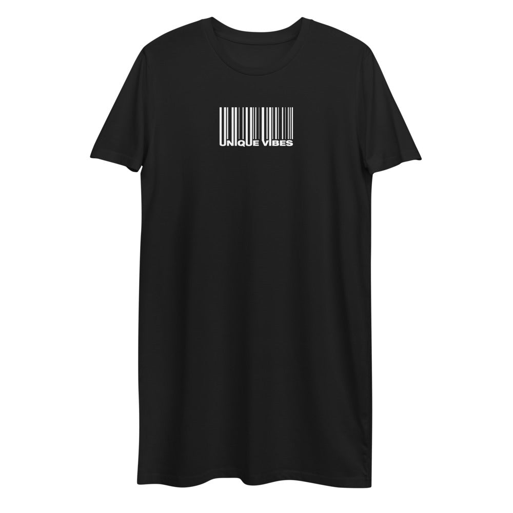 "BARCODE" Organic Cotton Tee Dress
