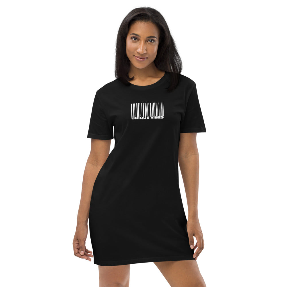 "BARCODE" Organic Cotton Tee Dress