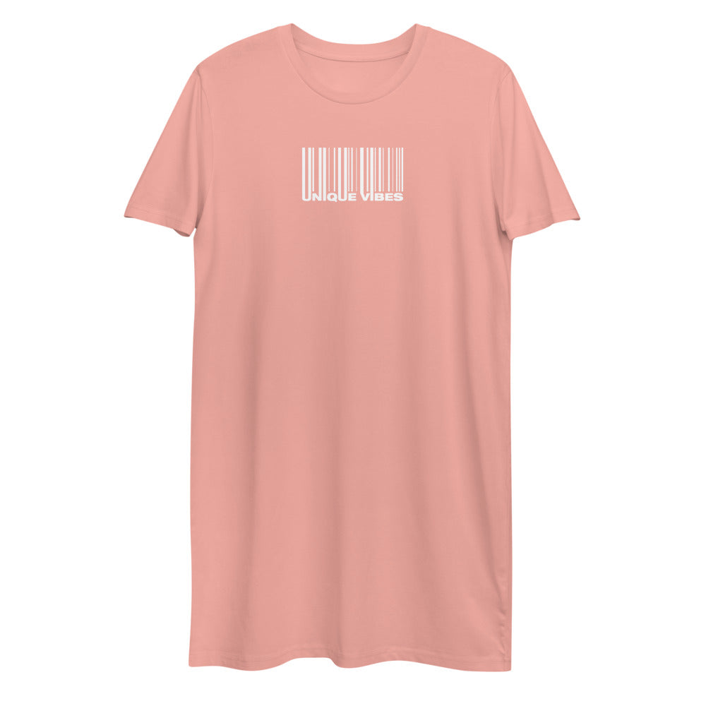 "BARCODE" Organic Cotton Tee Dress
