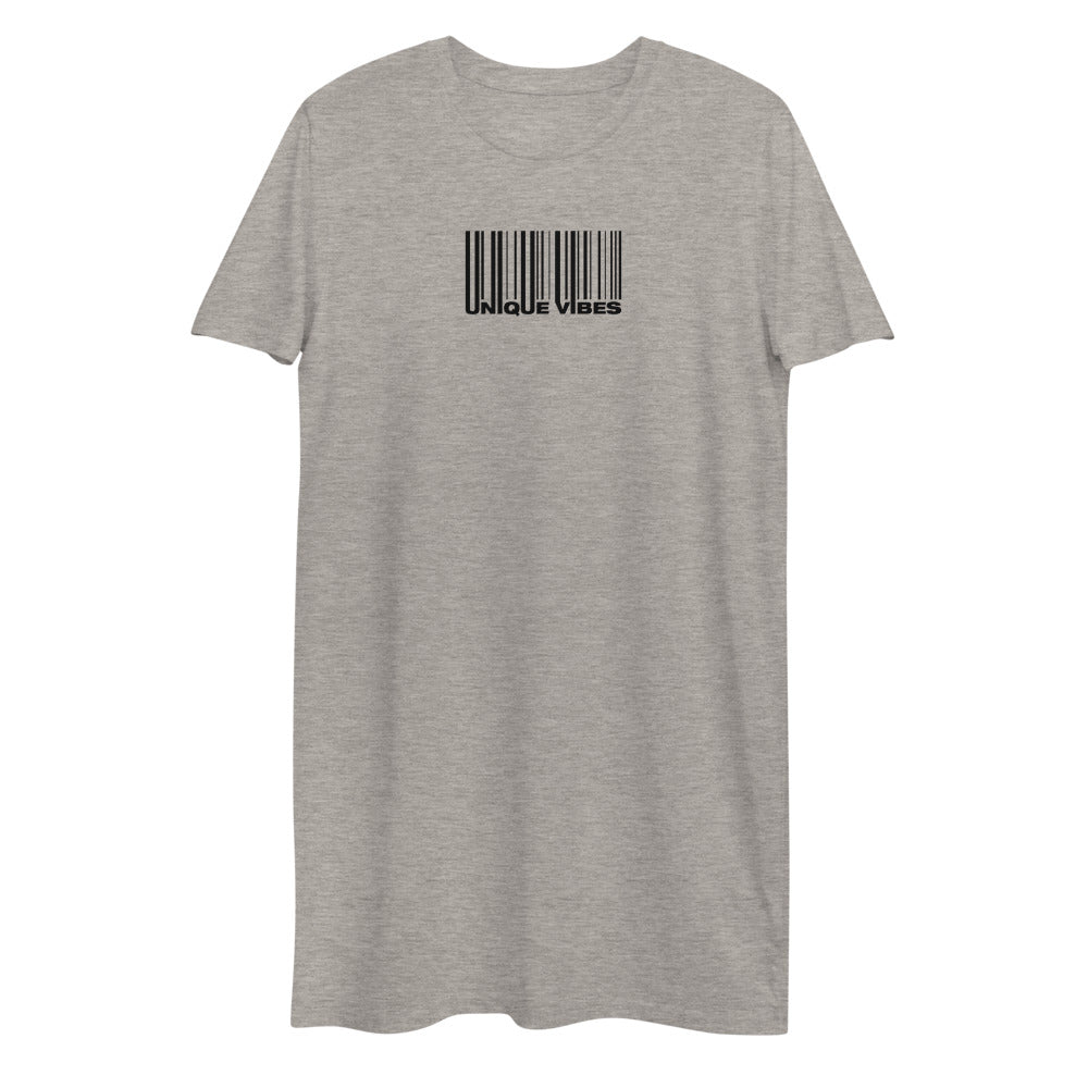 "BARCODE" Organic Cotton Tee Dress