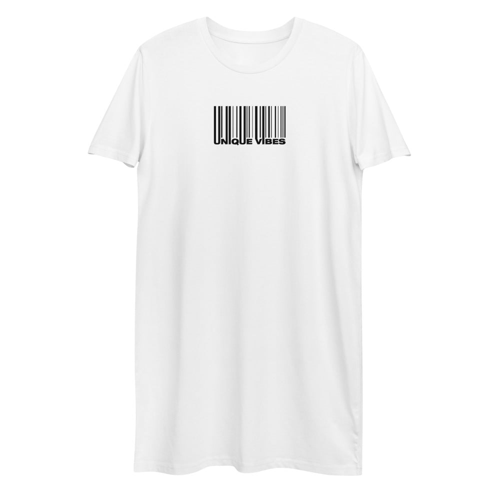 "BARCODE" Organic Cotton Tee Dress