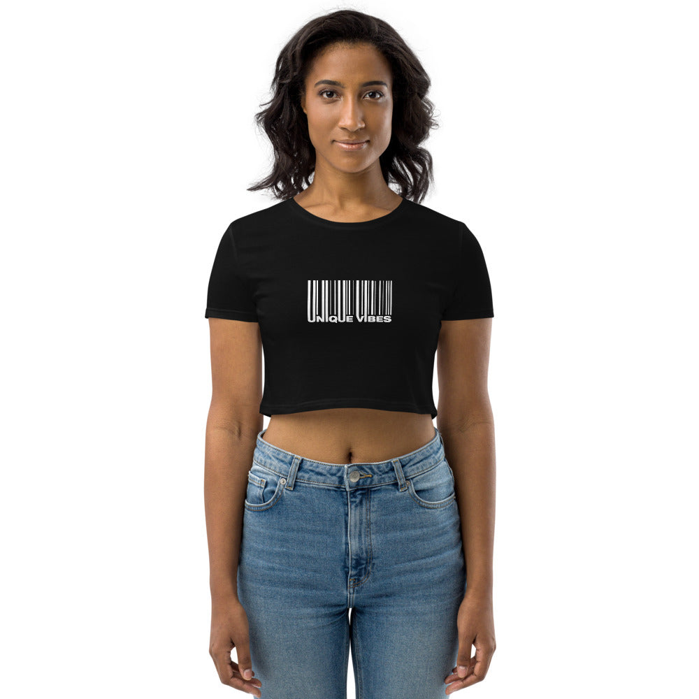 "BARCODE" Organic Crop Top