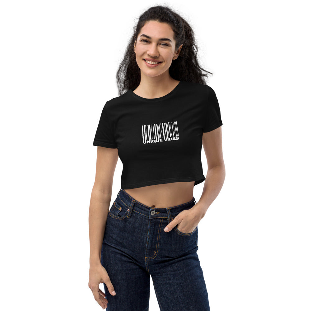 "BARCODE" Organic Crop Top