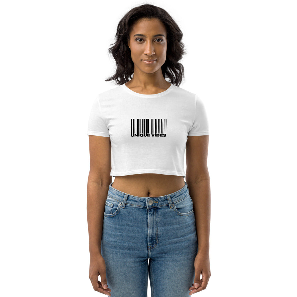 "BARCODE" Organic Crop Top