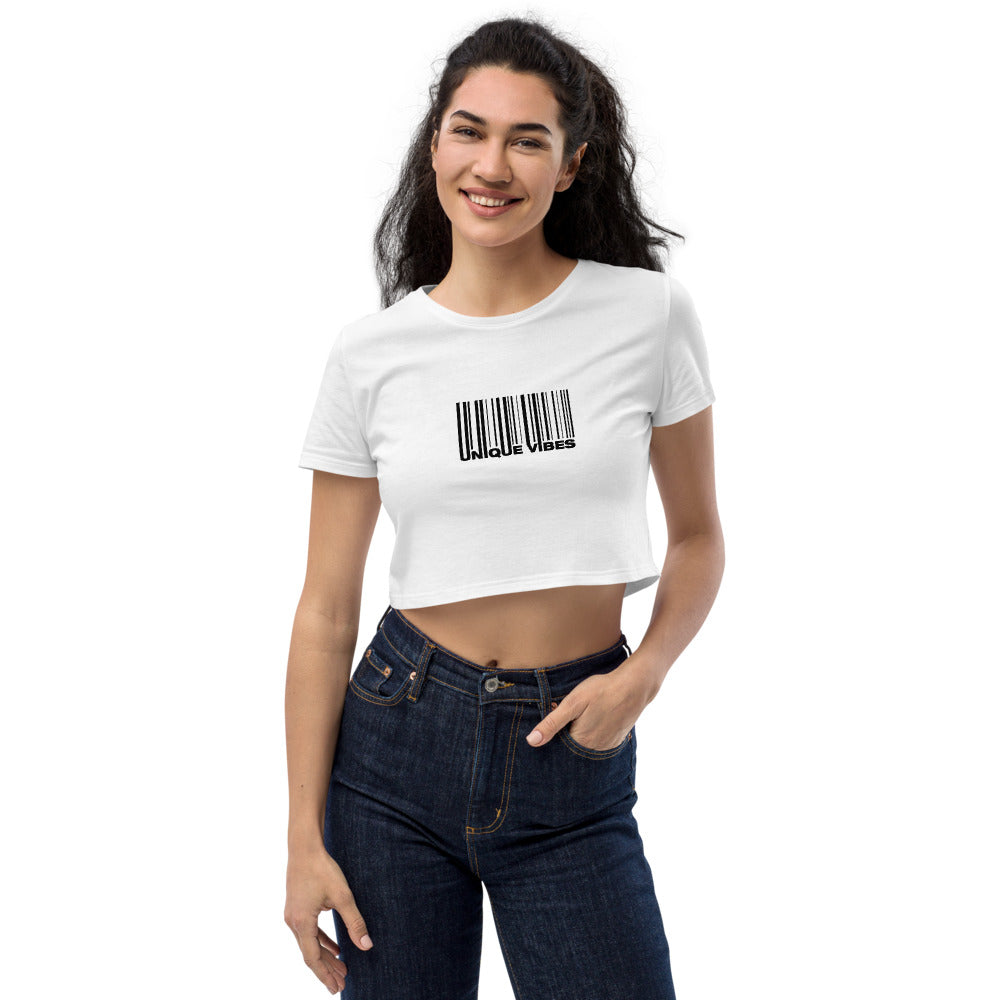"BARCODE" Organic Crop Top