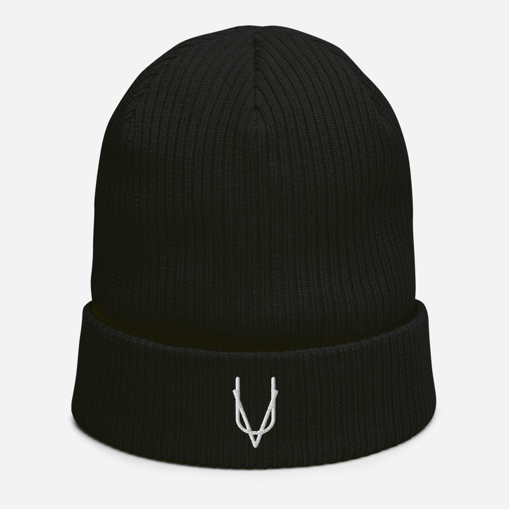 "UV" Organic Ribbed Beanie
