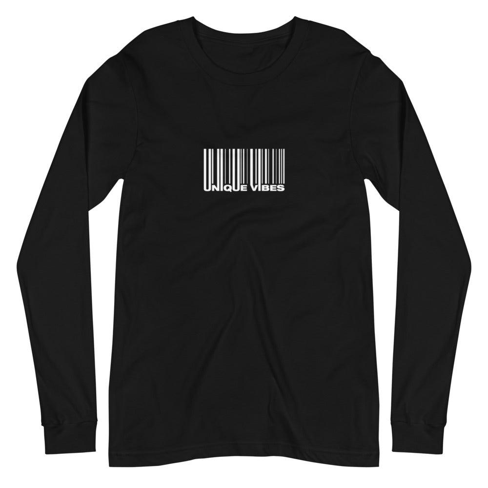 "BARCODE" Unisex Long Sleeve Tee