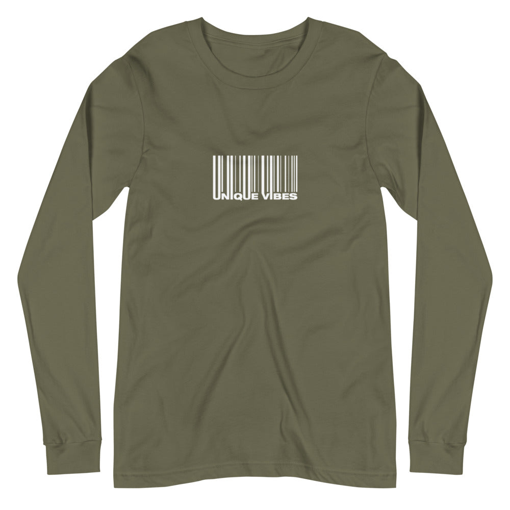 "BARCODE" Unisex Long Sleeve Tee