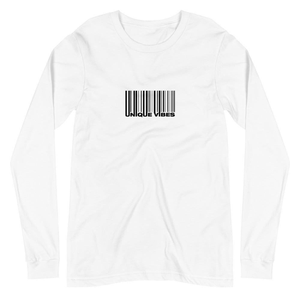"BARCODE" Unisex Long Sleeve Tee