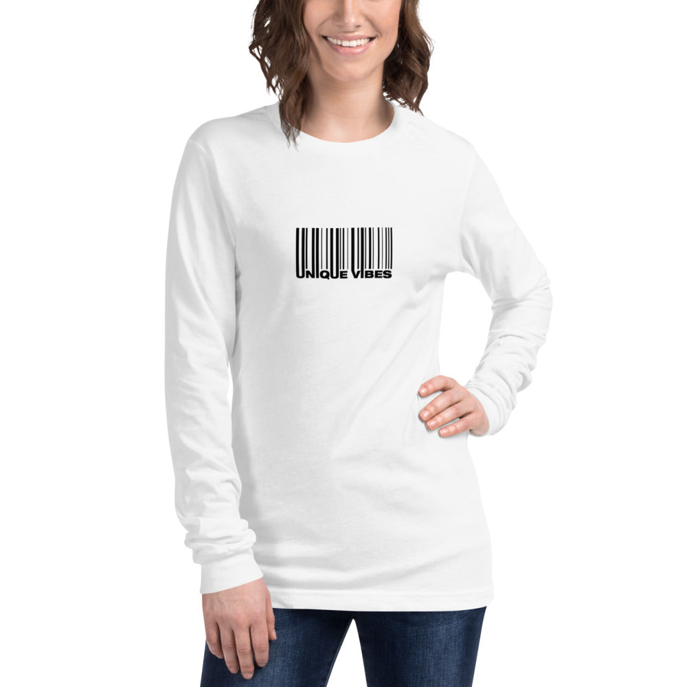 "BARCODE" Unisex Long Sleeve Tee