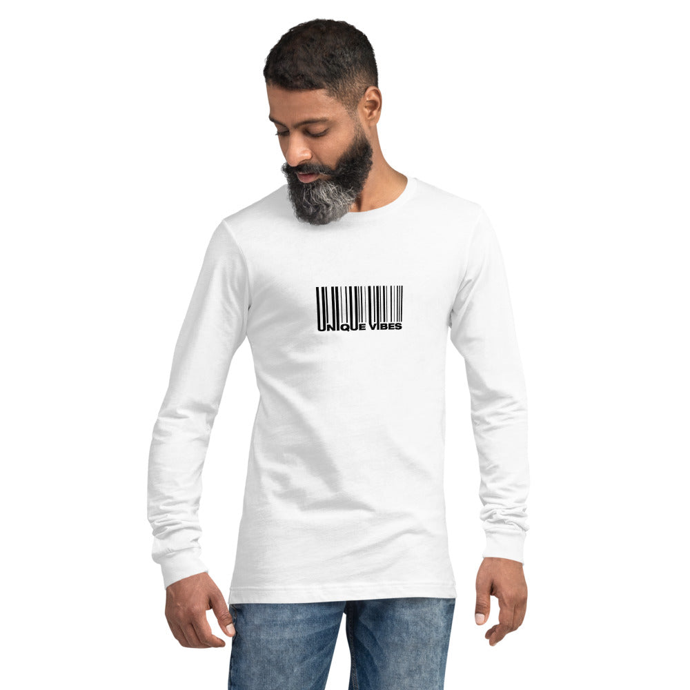 "BARCODE" Unisex Long Sleeve Tee