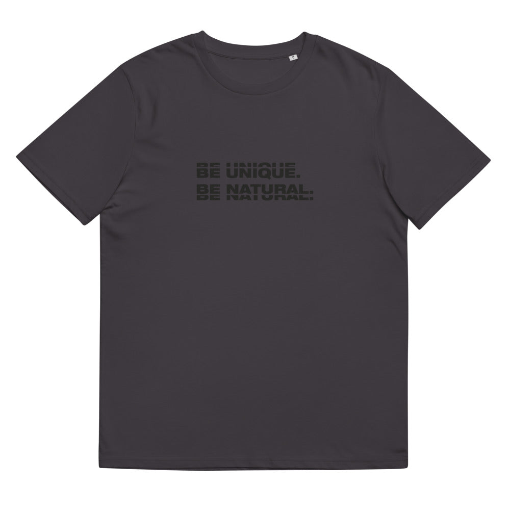 "BE UNIQUE" Unisex Organic Cotton Tee