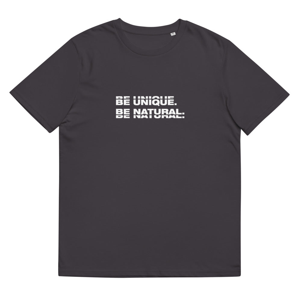 "BE UNIQUE" Unisex Organic Cotton Tee