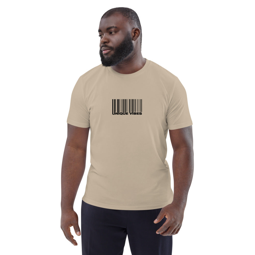 "BARCODE" Unisex Organic Cotton Tee