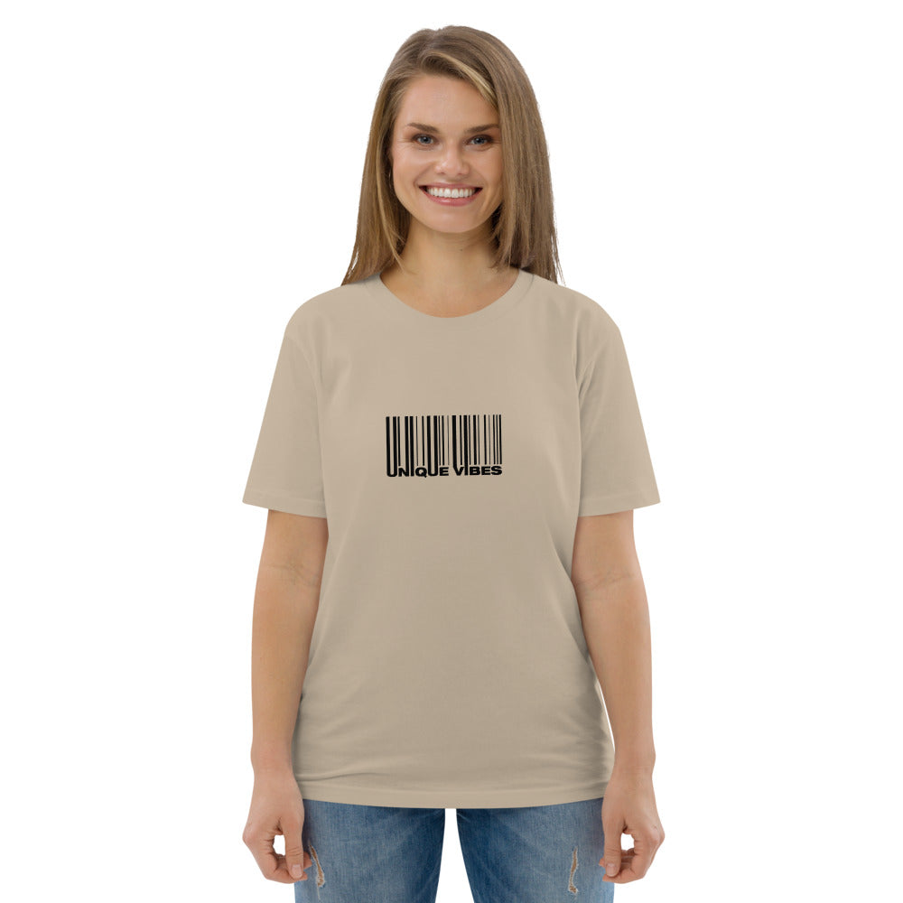 "BARCODE" Unisex Organic Cotton Tee