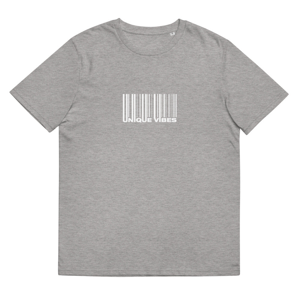 "BARCODE" Unisex Organic Cotton Tee