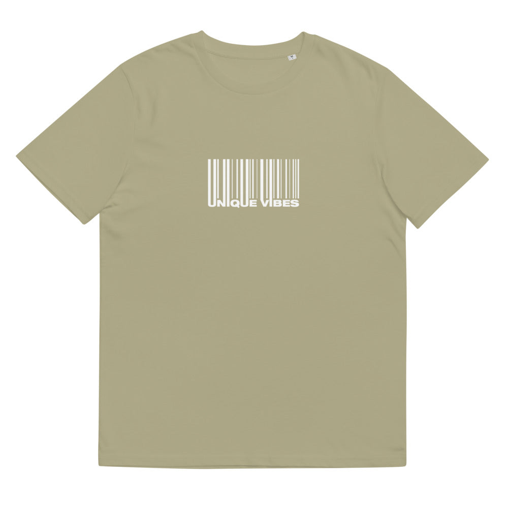 "BARCODE" Unisex Organic Cotton Tee