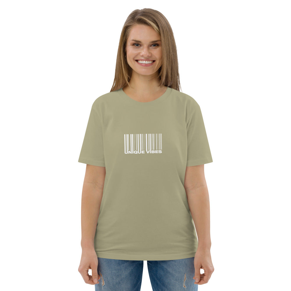 "BARCODE" Unisex Organic Cotton Tee