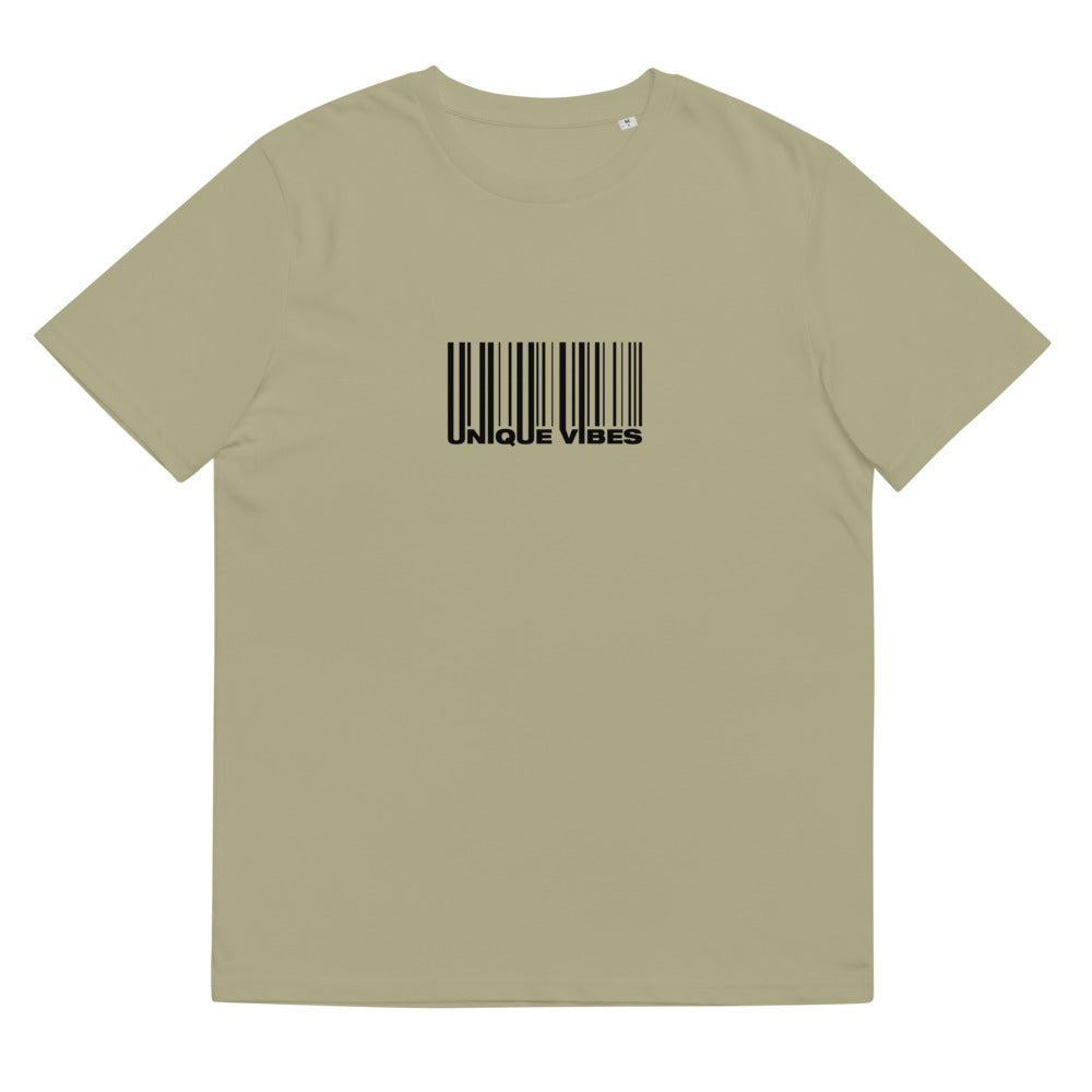 "BARCODE" Unisex Organic Cotton Tee