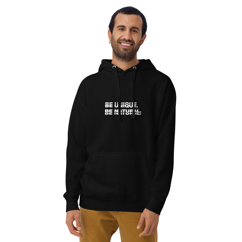 "BE UNIQUE" Unisex Hoodie