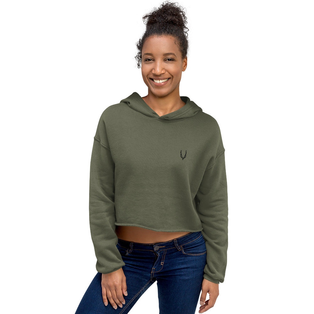 "UV" Crop Hoodie