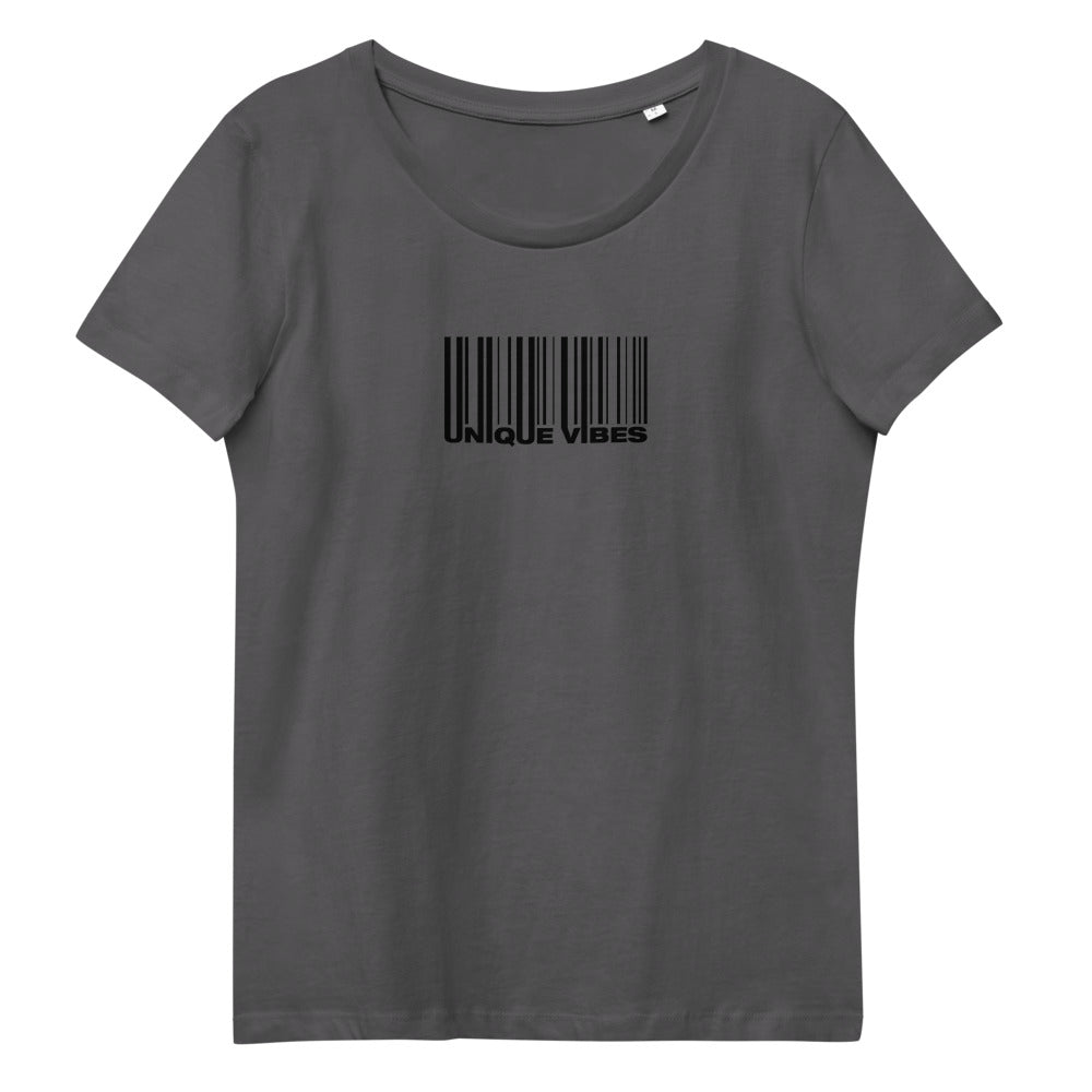 "BARCODE" Women's Fitted Eco Tee
