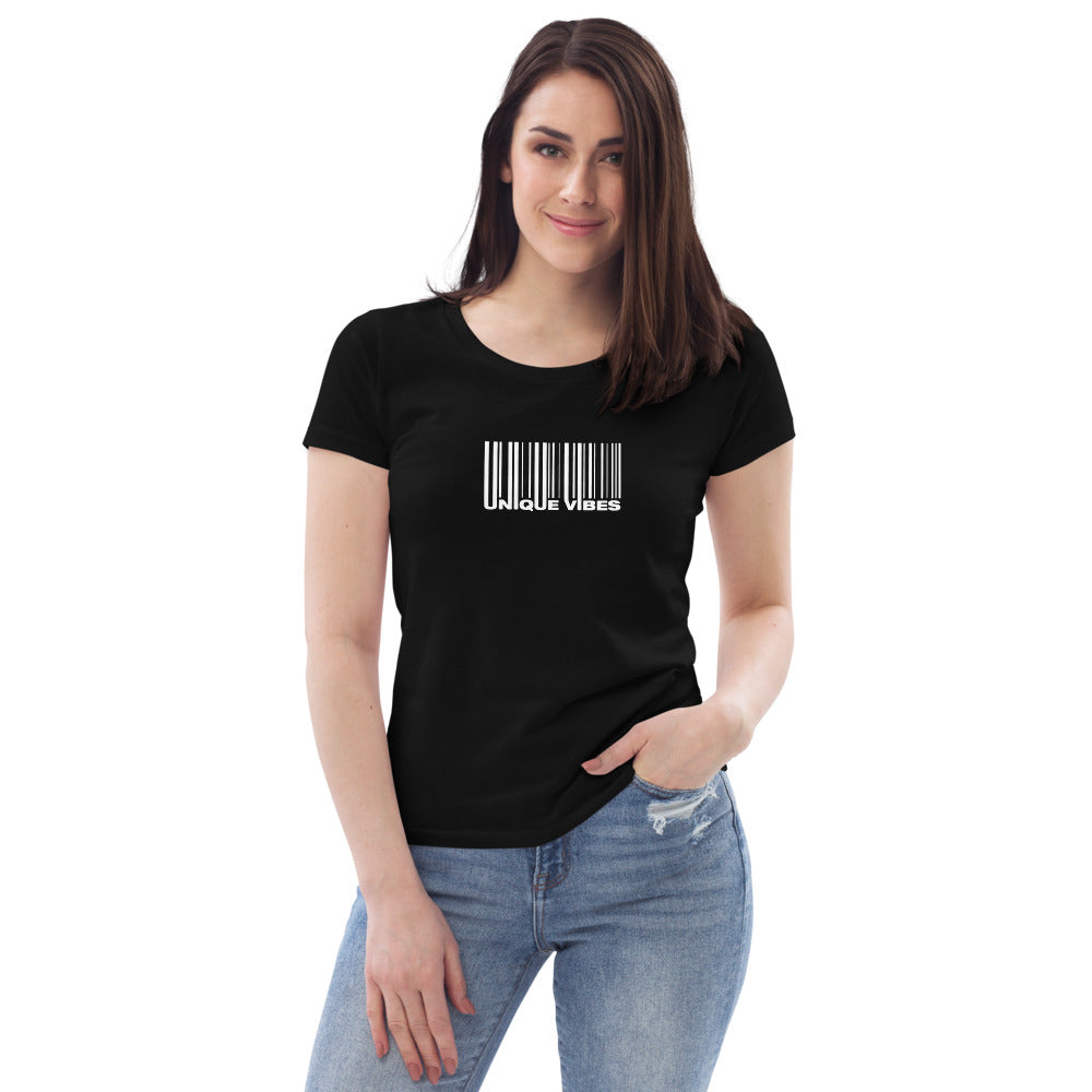"BARCODE" Women's Fitted Eco Tee