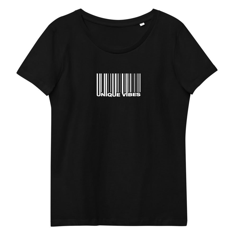 "BARCODE" Women's Fitted Eco Tee