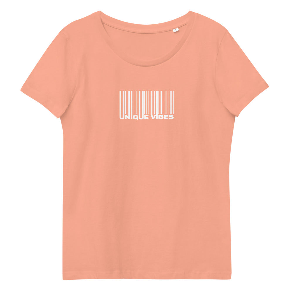 "BARCODE" Women's Fitted Eco Tee