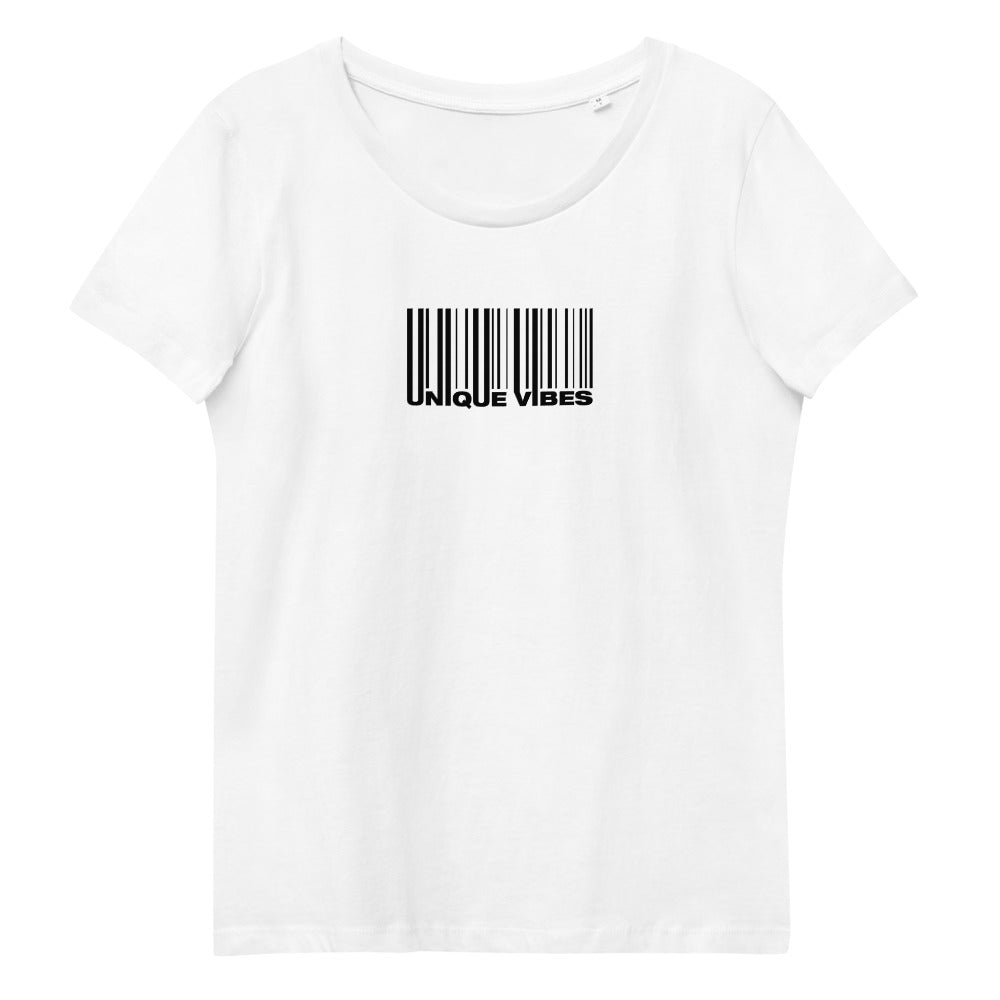 "BARCODE" Women's Fitted Eco Tee