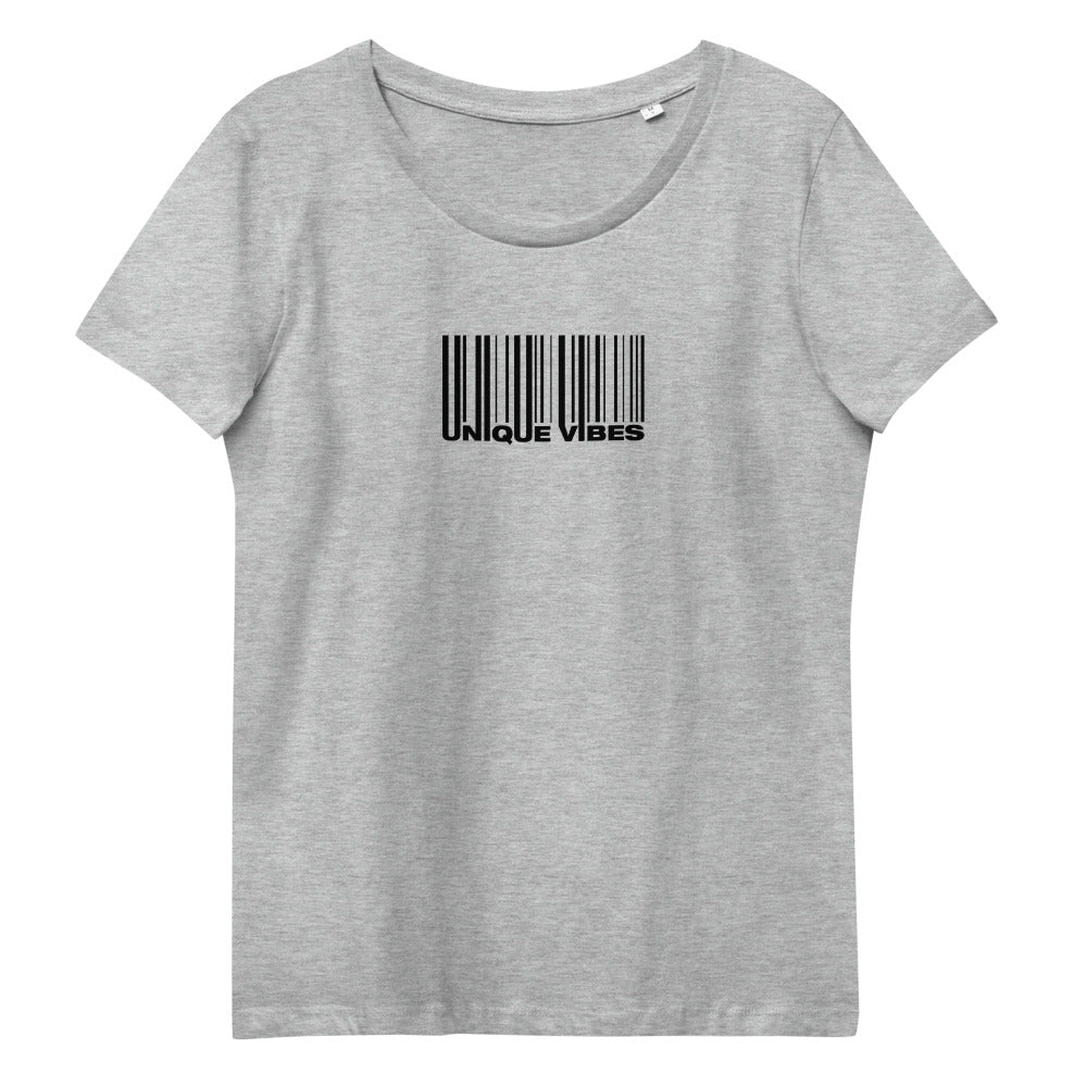 "BARCODE" Women's Fitted Eco Tee