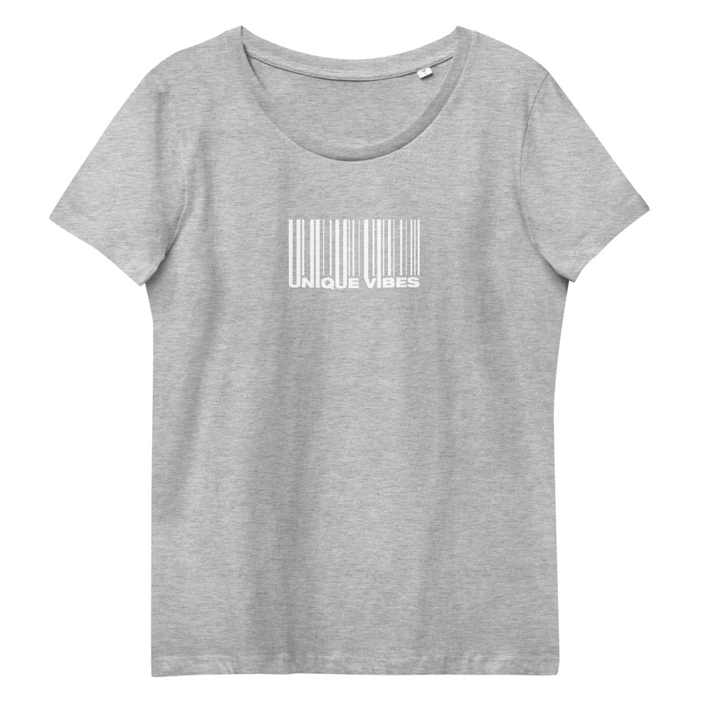 "BARCODE" Women's Fitted Eco Tee